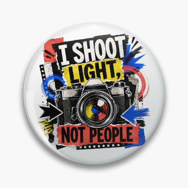 Item preview, I Shoot Light Not People Photographer T-Shirt designed and sold by moxivra.