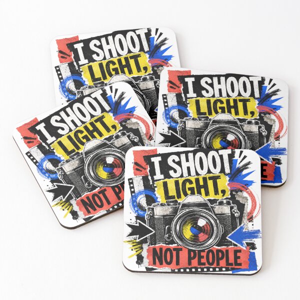 Item preview, I Shoot Light Not People Photographer T-Shirt designed and sold by moxivra.