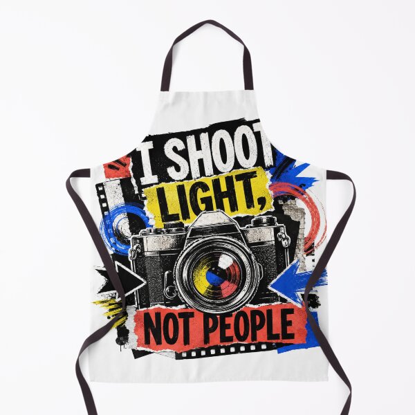 Item preview, I Shoot Light Not People Photographer T-Shirt designed and sold by moxivra.