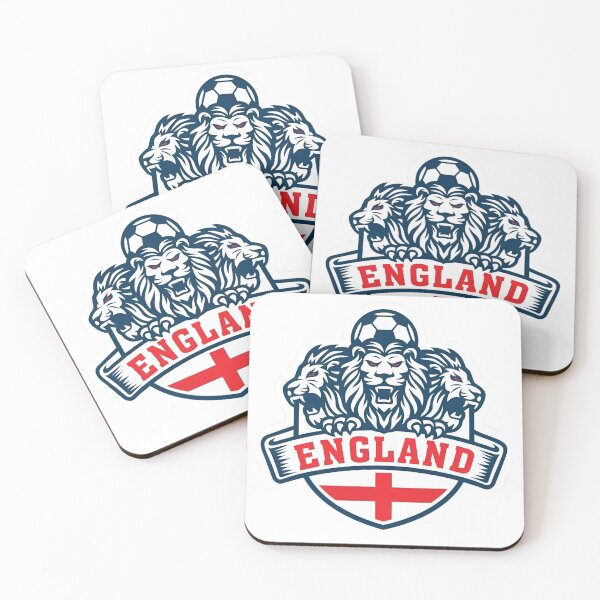 Item preview, England Football Fan Cartoon Sticker | Three Lions Supporter designed and sold by aminesez22.