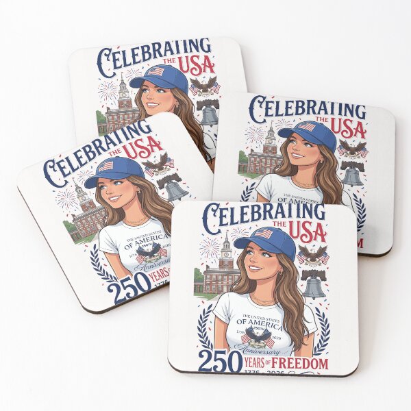 Item preview, Celebrating the USA. 250 years of Freedom designed and sold by  ViralVisionsCreating .