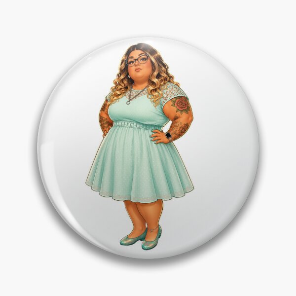 Item preview, Bbw teal princess designed and sold by B3LL4-Designs.