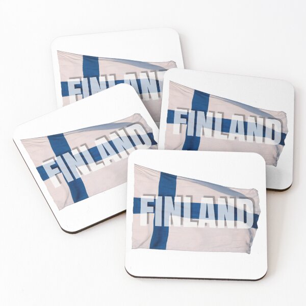 Item preview, Finland Flag – Finnish National Banner Design designed and sold by RVJdesigns.