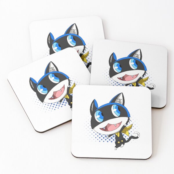 Item preview, Cute Anime Phantom Cat Mascot Design designed and sold by lamiarte.