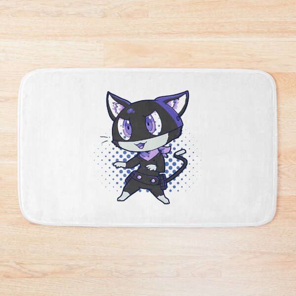 Item preview, Cute Anime Phantom Cat Mascot Design designed and sold by lamiarte.
