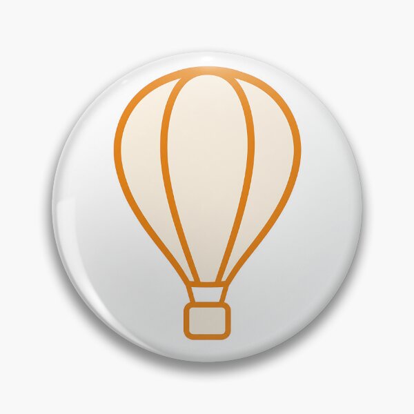 Item preview, Simple Joys Hot Air Balloon | Minimalist Adventure Design | Modern Travel Illustration designed and sold by Digital Culture Studio.