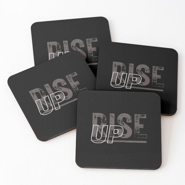 Item preview, Rise Up – Distressed Motivational Typography Design designed and sold by Stillpath Co..