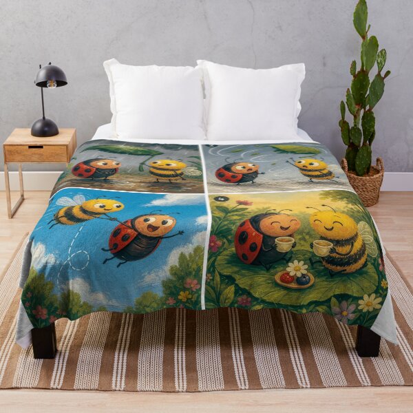 Item preview, Ladybug and Bee: A New Friendship designed and sold by JaN44Fotografia.