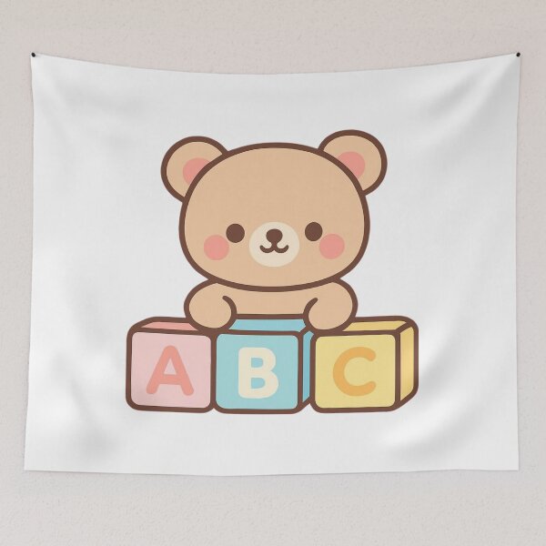 Item preview, Building My Future Bear - Positive Growth Sticker designed and sold by foryouandyours.