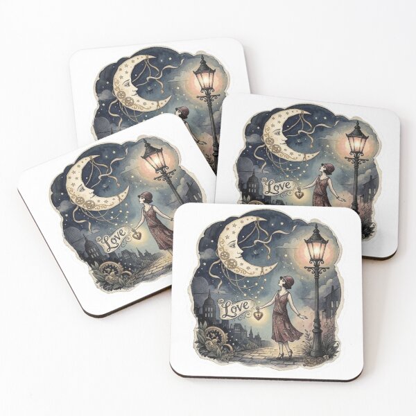 Item preview, Love Beneath the Moonlamp designed and sold by Candlelit Catastrophes.