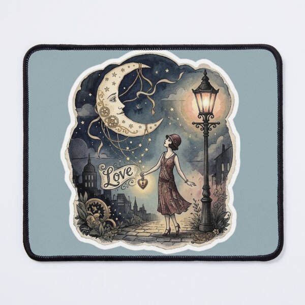 Item preview, Love Beneath the Moonlamp designed and sold by Candlelit Catastrophes.