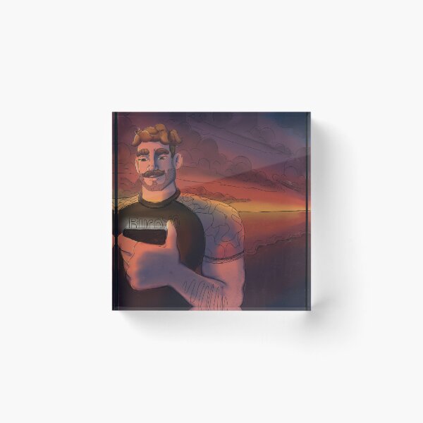 Item preview, Retro Sailor at Sunset: Vintage Nautical Comic Character Art designed and sold by benja-08.
