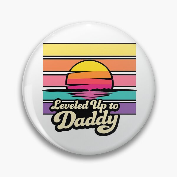 Item preview, Leveled Up to Daddy – Father’s Day  designed and sold by LuveraxArt.