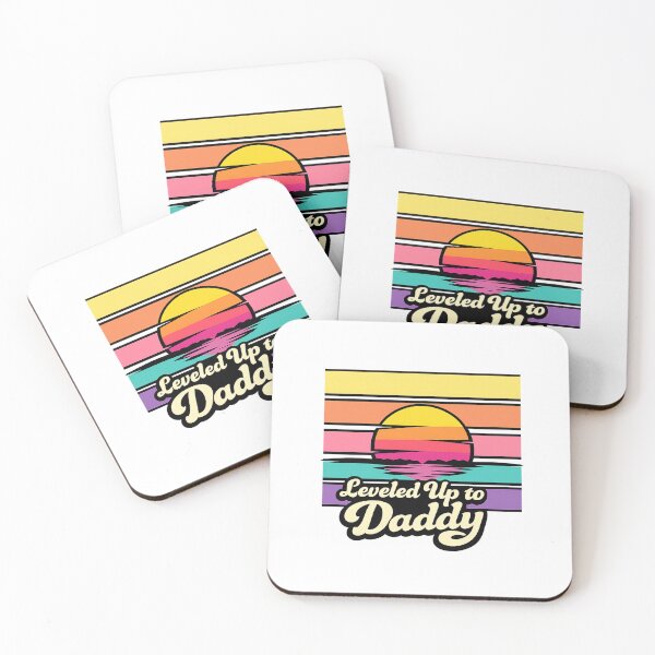 Item preview, Leveled Up to Daddy – Father’s Day  designed and sold by LuveraxArt.