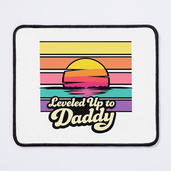 Item preview, Leveled Up to Daddy – Father’s Day  designed and sold by LuveraxArt.