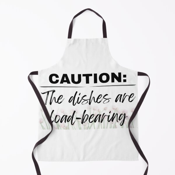 Item preview, CAUTION The Dishes Are Load-Bearing designed and sold by Ariadne-Creates.