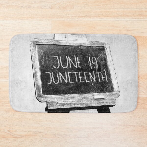 Item preview, June 19 Juneteenth Chalkboard Sign Freedom Day Art designed and sold by Ghoul Enterprises.
