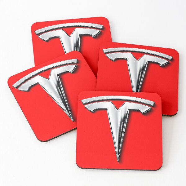 Item preview, Tesla Motors Emblem 3D Illustration designed and sold by digital-savant.