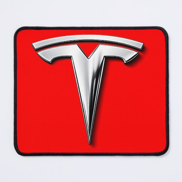 Item preview, Tesla Motors Emblem 3D Illustration designed and sold by digital-savant.