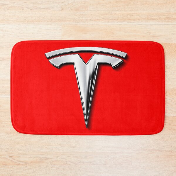 Item preview, Tesla Motors Emblem 3D Illustration designed and sold by digital-savant.