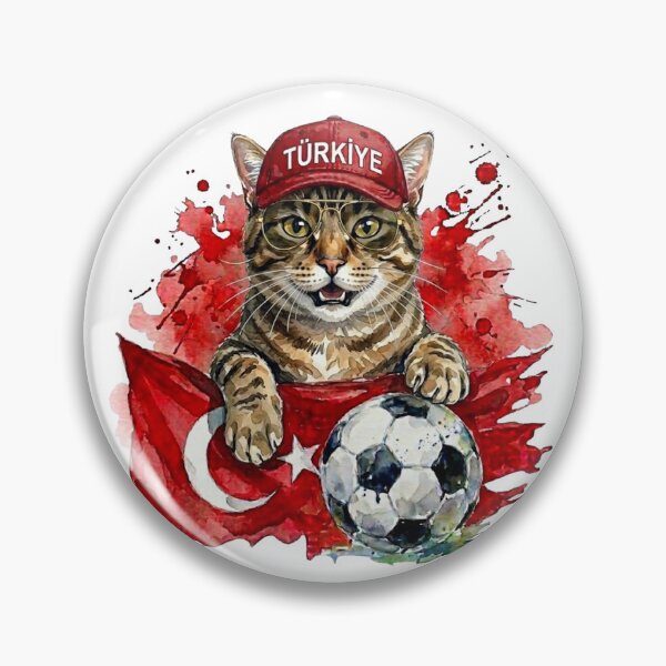 Item preview, Tabby cat World Cup Türkiye Turkey Suppawter designed and sold by The Suppawters.