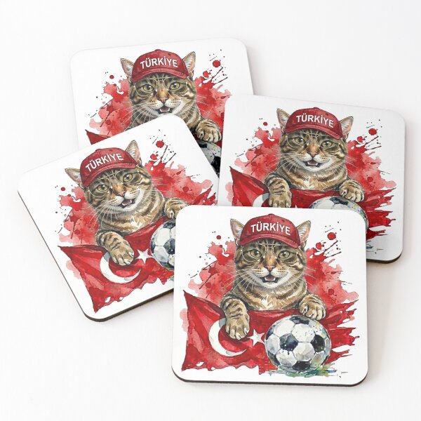 Item preview, Tabby cat World Cup Türkiye Turkey Suppawter designed and sold by The Suppawters.