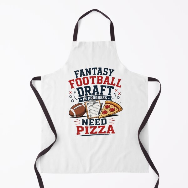 Item preview, Fantasy Football Draft in Progress Need Pizza Funny Football Draft Party Design designed and sold by Verycutethings.