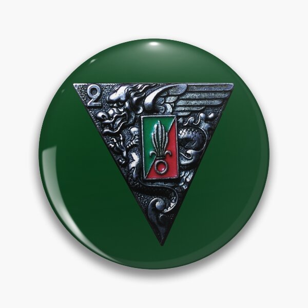 Item preview, 2e REP French Foreign Legion, 2nd Parachute Regiment Badge designed and sold by Larry Oates.