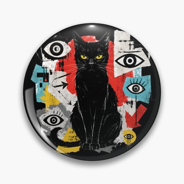 Item preview, Black Cat Eyes Graphic T-Shirt designed and sold by moxivra.