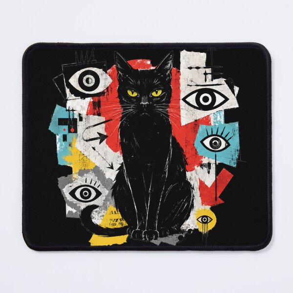 Item preview, Black Cat Eyes Graphic T-Shirt designed and sold by moxivra.