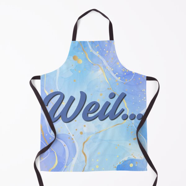 Item preview, The word "Because" on a blue background designed and sold by Mathe mit Anna.