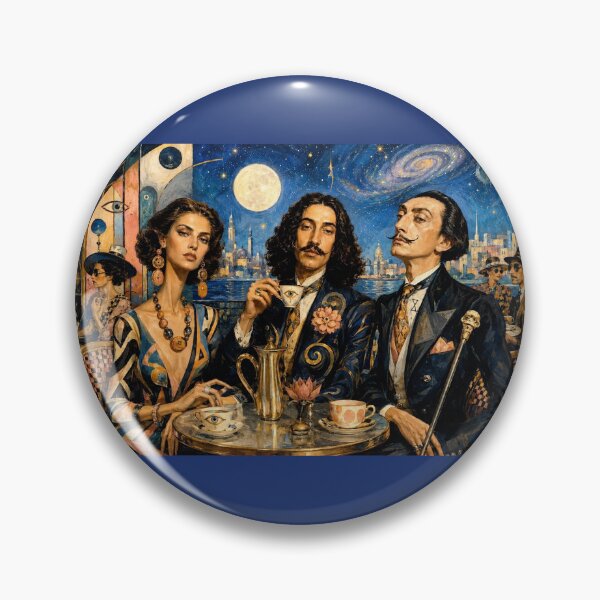 Item preview, Surreal Tea Party with Velázquez, Flamia & Dalí Influences designed and sold by Natalia-Vlad.