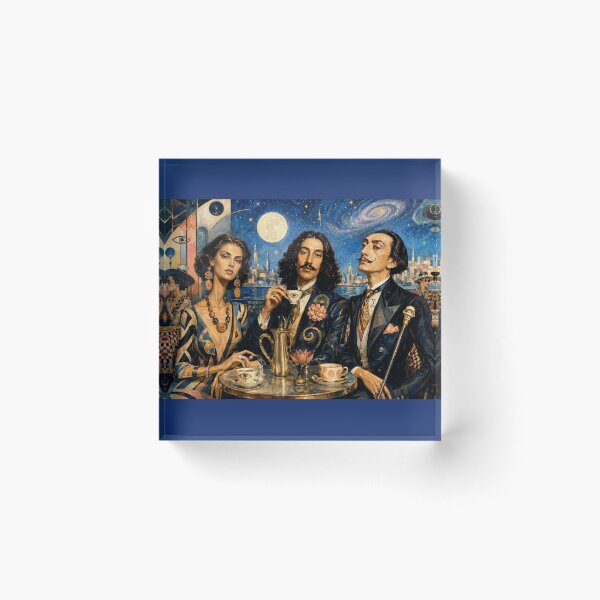 Item preview, Surreal Tea Party with Velázquez, Flamia & Dalí Influences designed and sold by Natalia-Vlad.