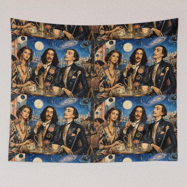 Item preview, Surreal Tea Party with Velázquez, Flamia & Dalí Influences designed and sold by Natalia-Vlad.