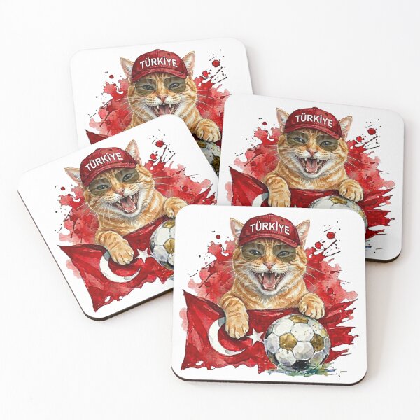 Item preview, Ginger marmalade cat World Cup Türkiye Turkey Suppawter designed and sold by The Suppawters.