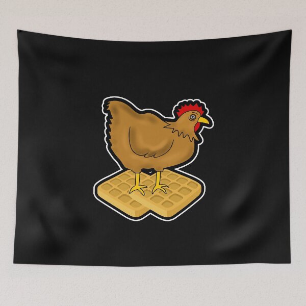 Item preview, Chicken And Waffles designed and sold by Sartoris Art.