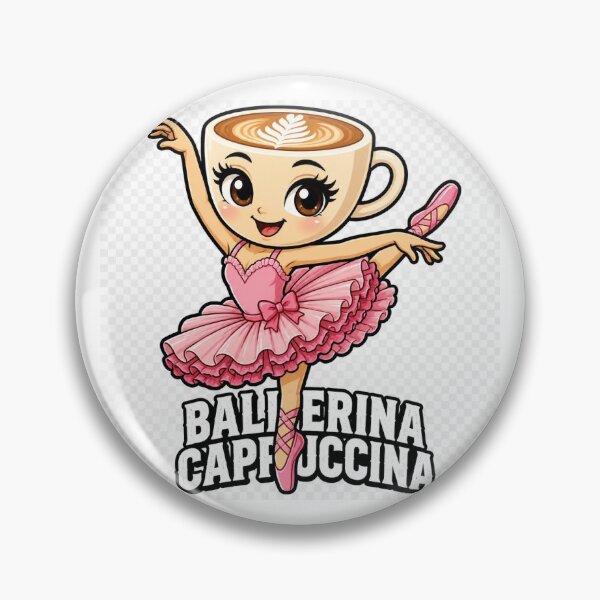 Item preview, Ballerina Cappuccina Funny Italian Brainrot designed and sold by Spaghetti Brainrot.