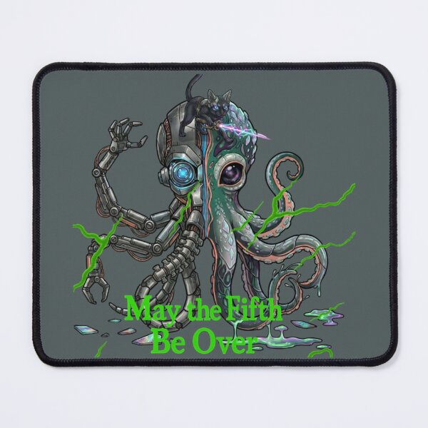 Item preview, Laser Robo cat Riding Cyborg Octopus-Half Robot Animal Due designed and sold by MonsoonInkX.