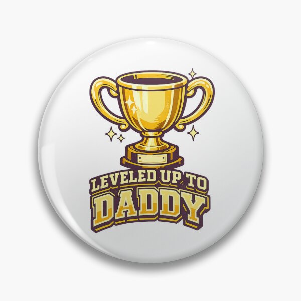 Item preview, Leveled Up to Daddy – Father’s Day  designed and sold by LuveraxArt.