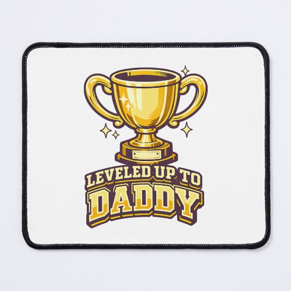 Item preview, Leveled Up to Daddy – Father’s Day  designed and sold by LuveraxArt.
