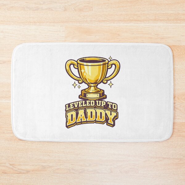 Item preview, Leveled Up to Daddy – Father’s Day  designed and sold by LuveraxArt.
