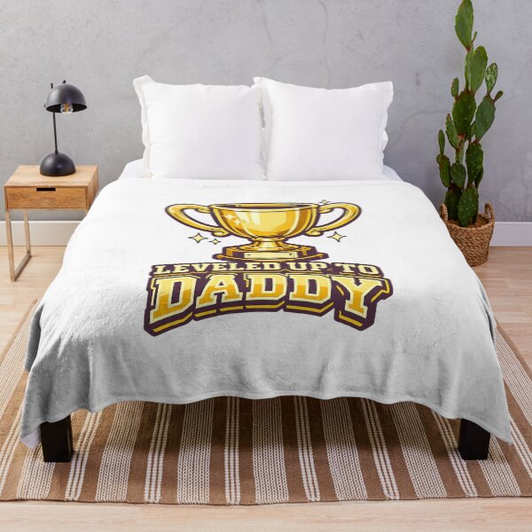 Item preview, Leveled Up to Daddy – Father’s Day  designed and sold by LuveraxArt.