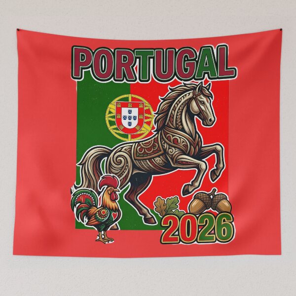 Item preview, Portugal 2026 Lusitano Horse & Galo de Barcelos Pride designed and sold by digitalbob60.