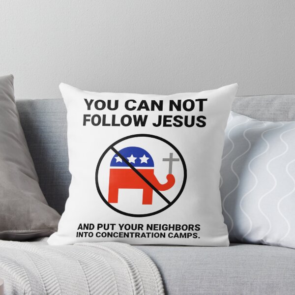Item preview, You can’t follow Jesus and put your neighbors into concentration camps. designed and sold by Rachel the Artist .