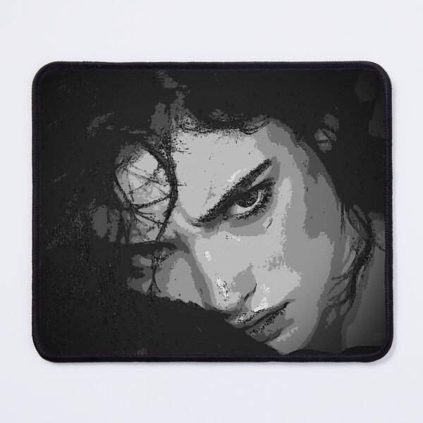 Item preview, Intense Dark Gaze - High Contrast Monochrome Noir Portrait designed and sold by samahl_l.