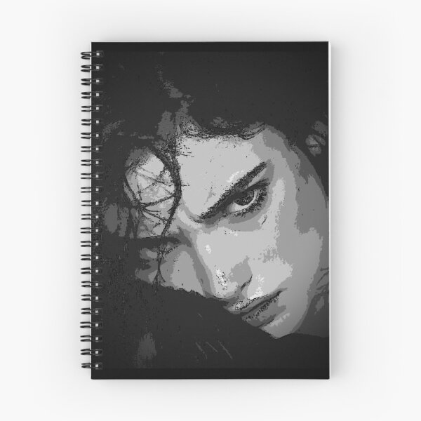 Item preview, Intense Dark Gaze - High Contrast Monochrome Noir Portrait designed and sold by samahl_l.