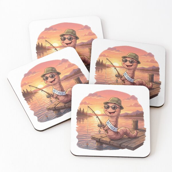 Item preview, Worm goes fishing – never to be bait again designed and sold by design-rebell.