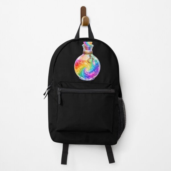 Item preview, Rainbow Swirl Potion Bottle Magic designed and sold by jgvisualarts.