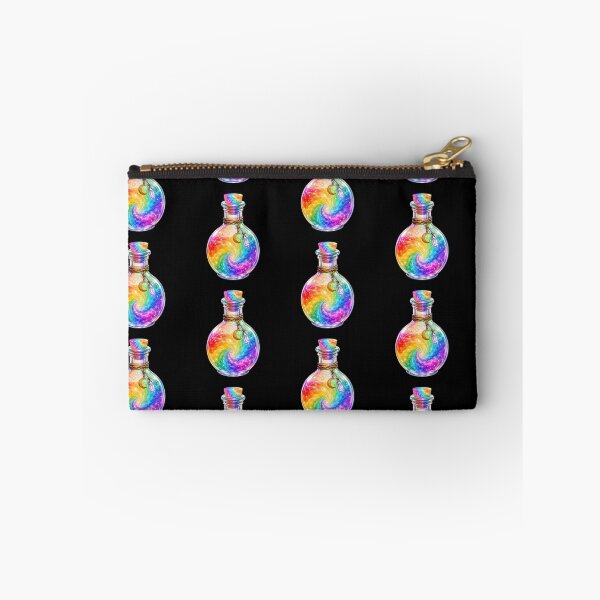 Item preview, Rainbow Swirl Potion Bottle Magic designed and sold by jgvisualarts.