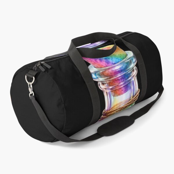 Item preview, Rainbow Swirl Potion Bottle Magic designed and sold by jgvisualarts.